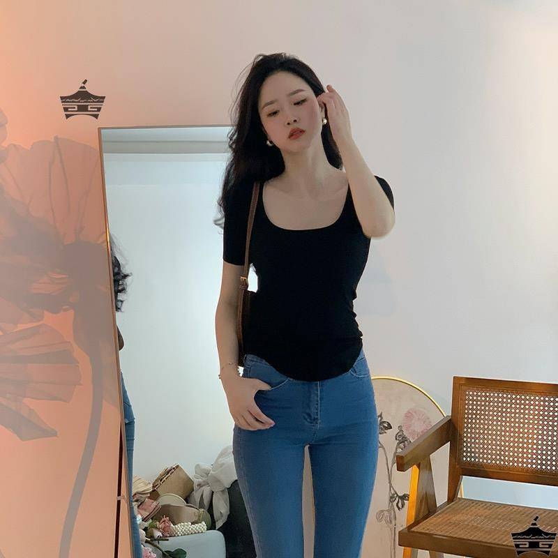 Modern dance exercise service female breathable and thin dance top B short -sleeved classical dance -shaped teacher art test training suit