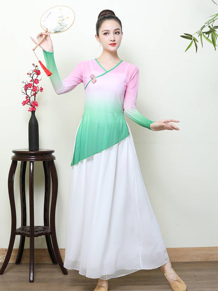 Classical Dance Ya Yue Yin New Performance Grandma Girls and Moon Dance Series in the Moon Dance in the Hometown of Jiangnan Hometown of Feng Shui