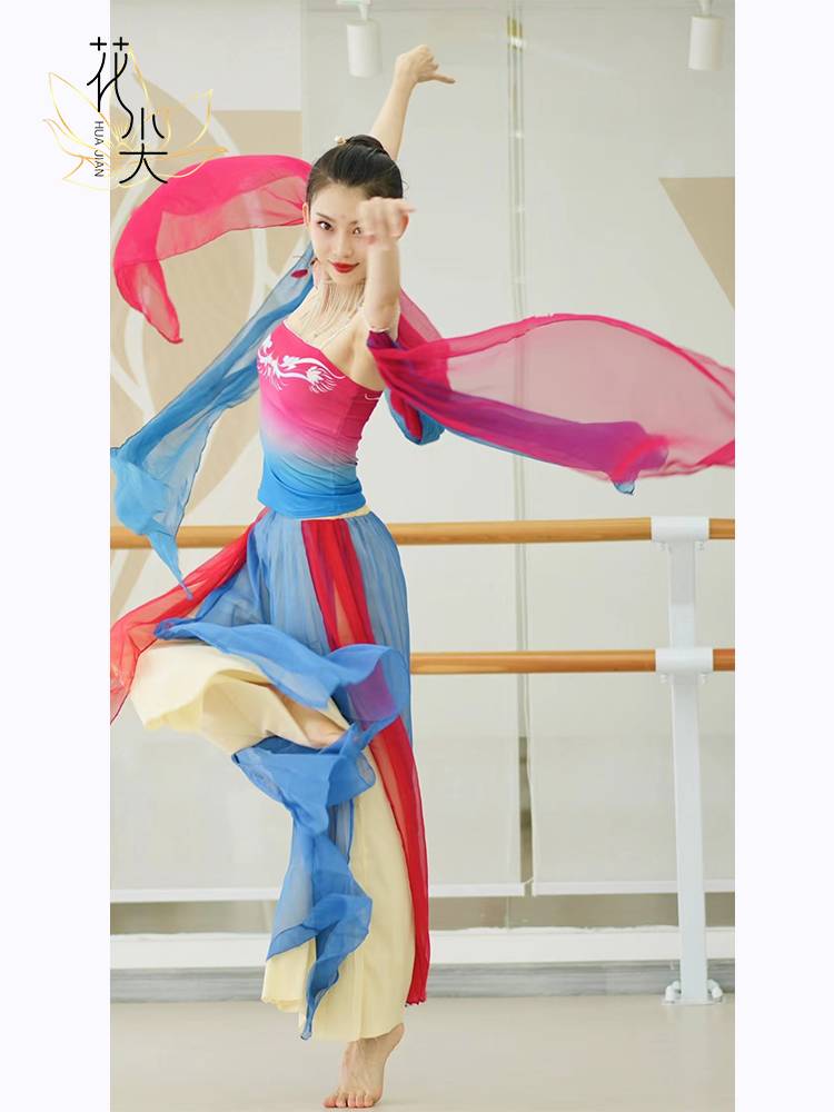 Huajian Classical Dance Flying Tian Dunhuang Ancient Style Performance Services Fairy Fairy Western Gectioning Sleeping Dance Dance