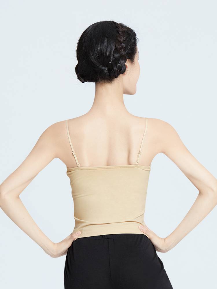 Classical dance adult dance special suspenders vest female chest pads practicing Chinese dance clothing clothes