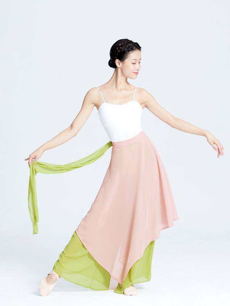Classical dance adult dance special suspenders vest female chest pads practicing Chinese dance clothing clothes