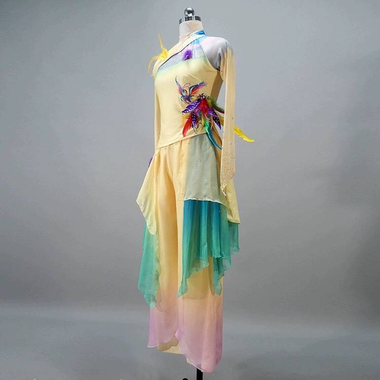 Ancient style dance service classical dance branches, spring meaning champion, Chinese dance performance clothing art test service customization customization