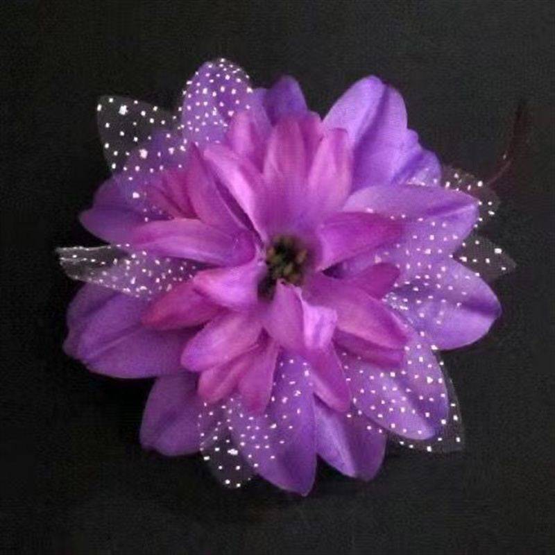 Dai dance head flower head jewelry dance accessories Yangge Plaza performance clothing classical dance chicken hair