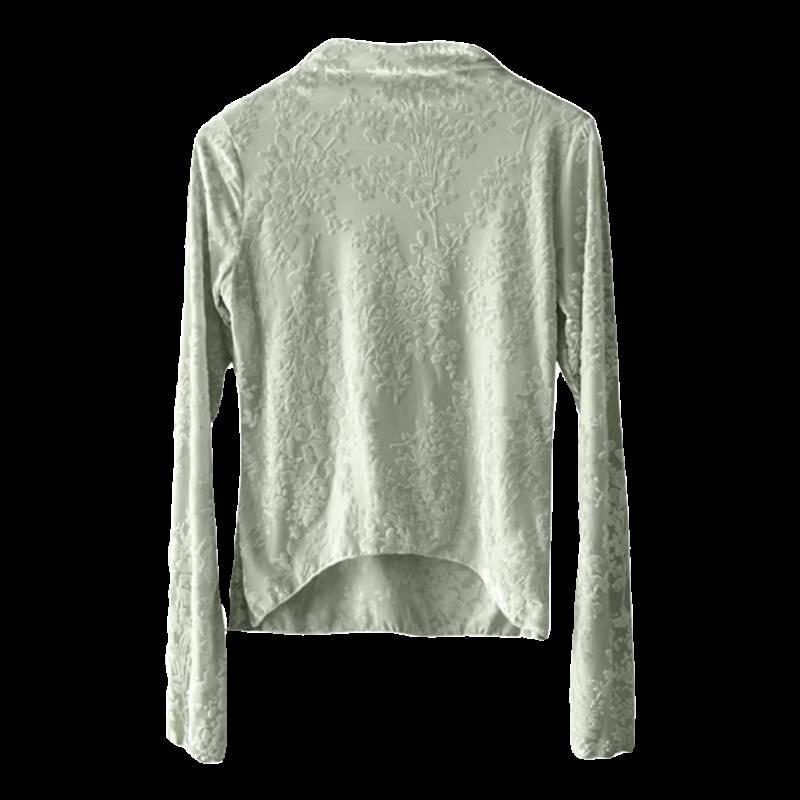 Classical dance yarn clothing body rhyme performance service female elegant 2023 new net yarn dance jacket autumn Chinese dance training service