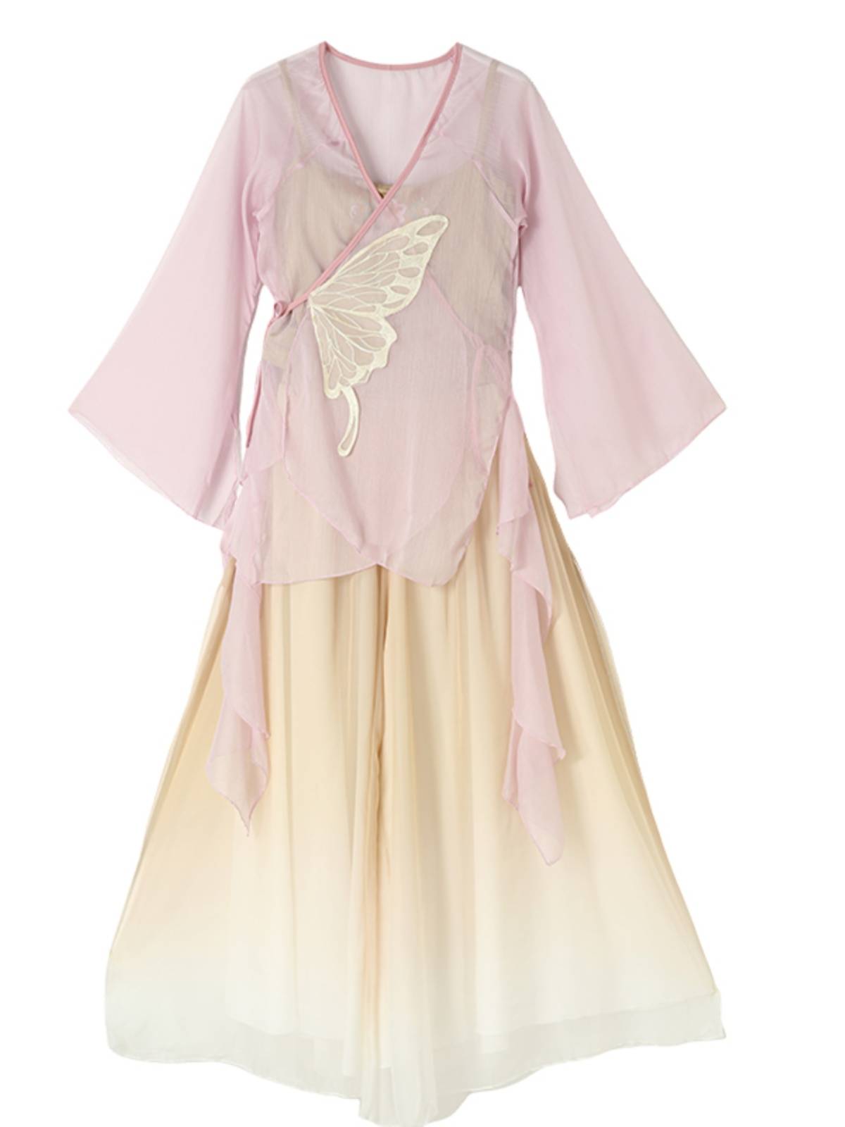 Classical Dance Performance Services Female Ferry Fairy Ancient Style Chinese Dance National Dance Dance Series Rhymes Dressing Dressing Clothing Set