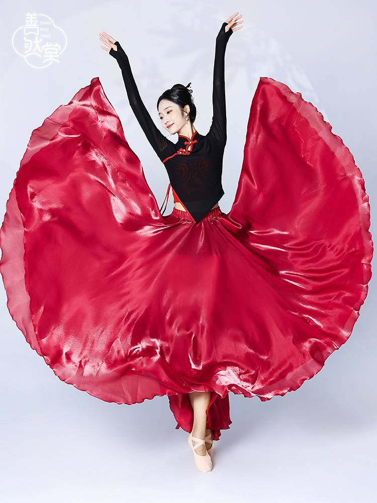Shan Ran Hall 2024 Classical Dance New Cheongsam Dance Dance Series Rhymes Direction Dressing Chinese Dance Speed Clothes Performance Services