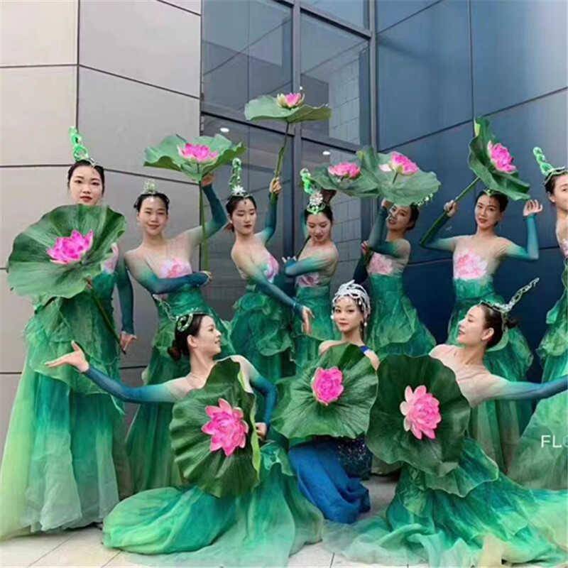The new original dance Dongpo Hainan Lotus Fairy Dance Series Adult Female Classical Dance Skirt Performing Performance Service