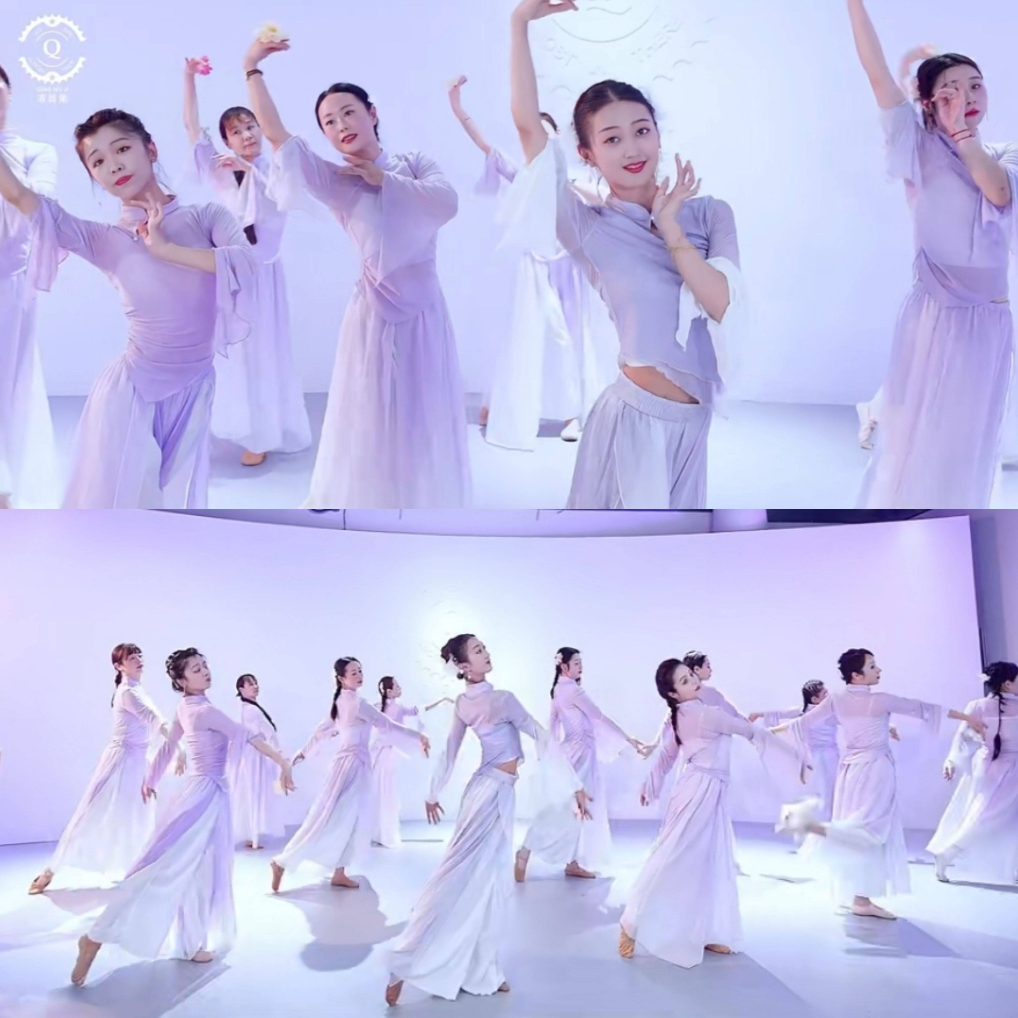 Acacia into the classical dance clothing, large size elegant three -piece set, Yujun book performance, practice service clothes, rhyme gauze first