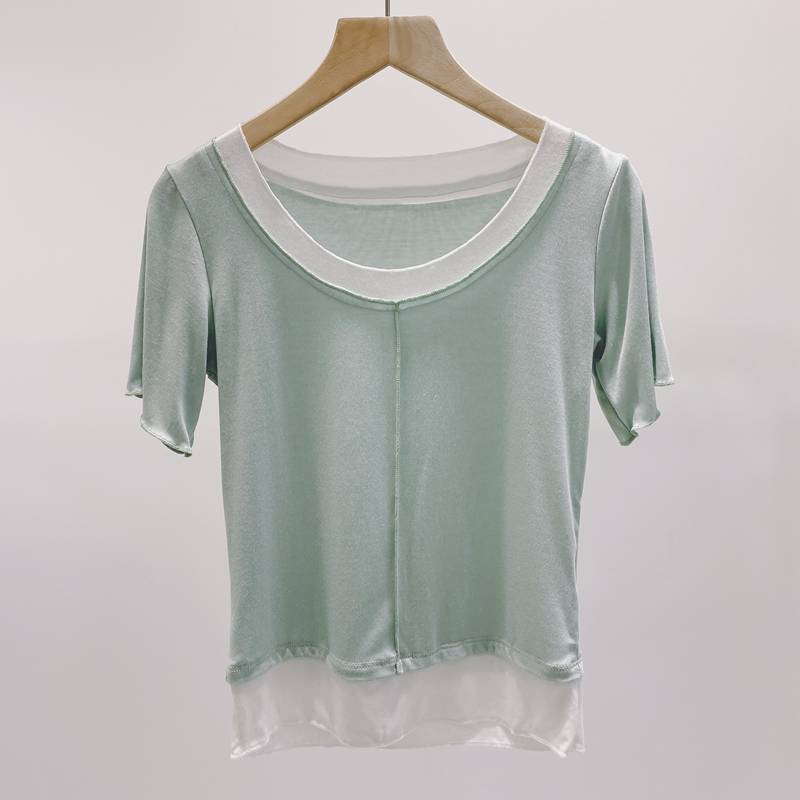 Spot dance service female short -sleeved classical dance modern dance y practitioner jacket Chinese dance body base training service yoga