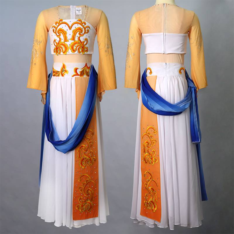 Junior Classical Dance D Performance Serving Fan Fan Dance Cardamom Tips The Driven Award Dance Dance Adult Customization