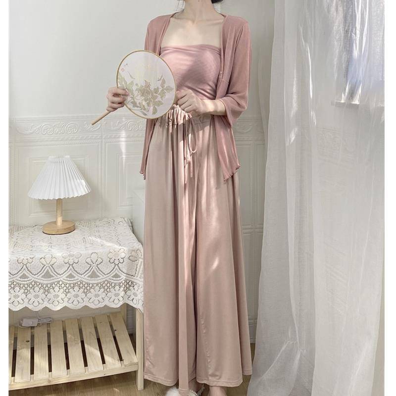 Dance pants female elegant dancing wide -leg pants modern dance exercise clothes Chinese classical dance teachers training performance clothing
