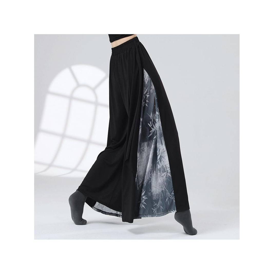 Guofeng New Chinese Modern Dance Classical Dance Classical Dance Patching Ink Painting Design Sensory Dance Casual Practice Terms Girl