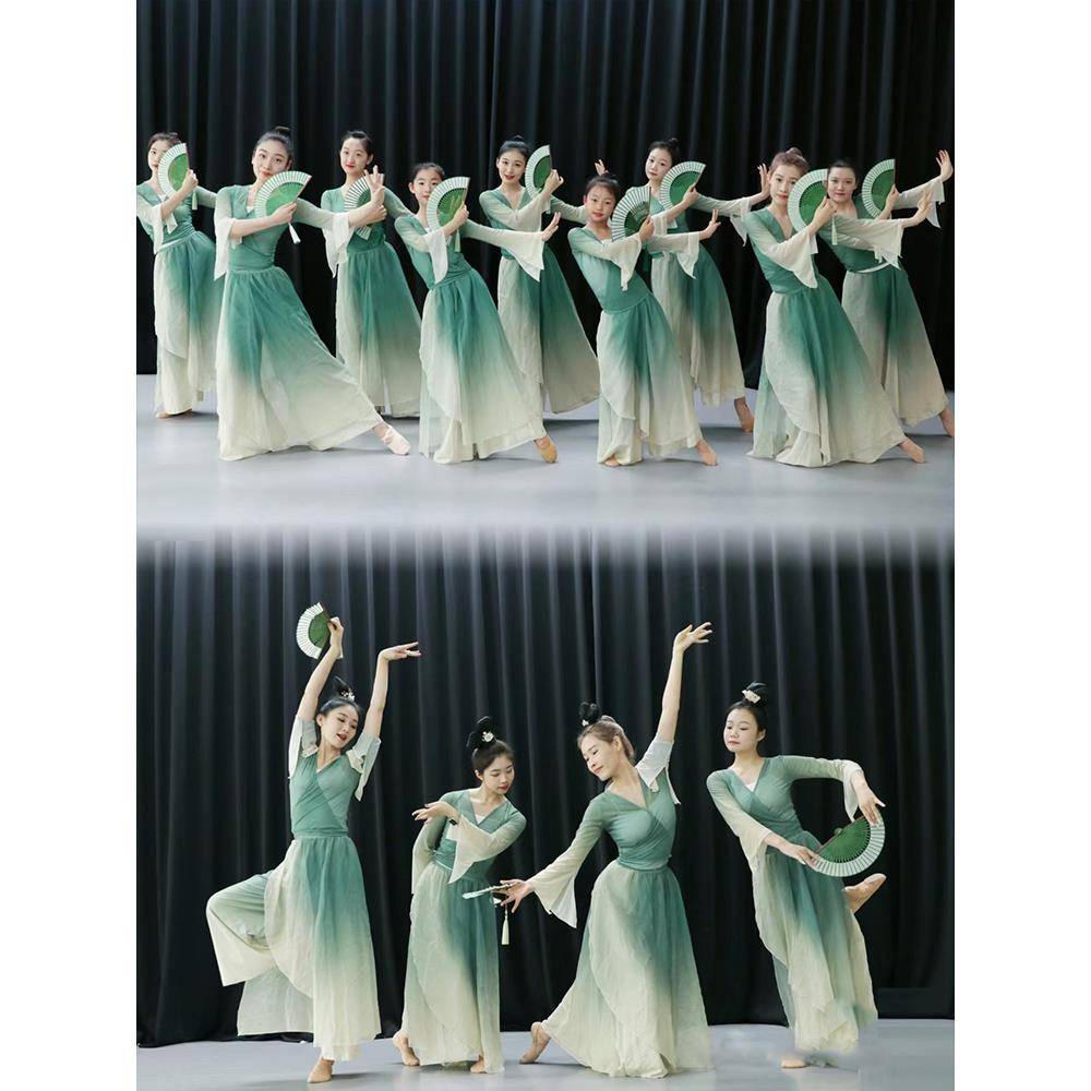 ♪ Dreary Qingbo dance dances on Spring Mountain dress ♪