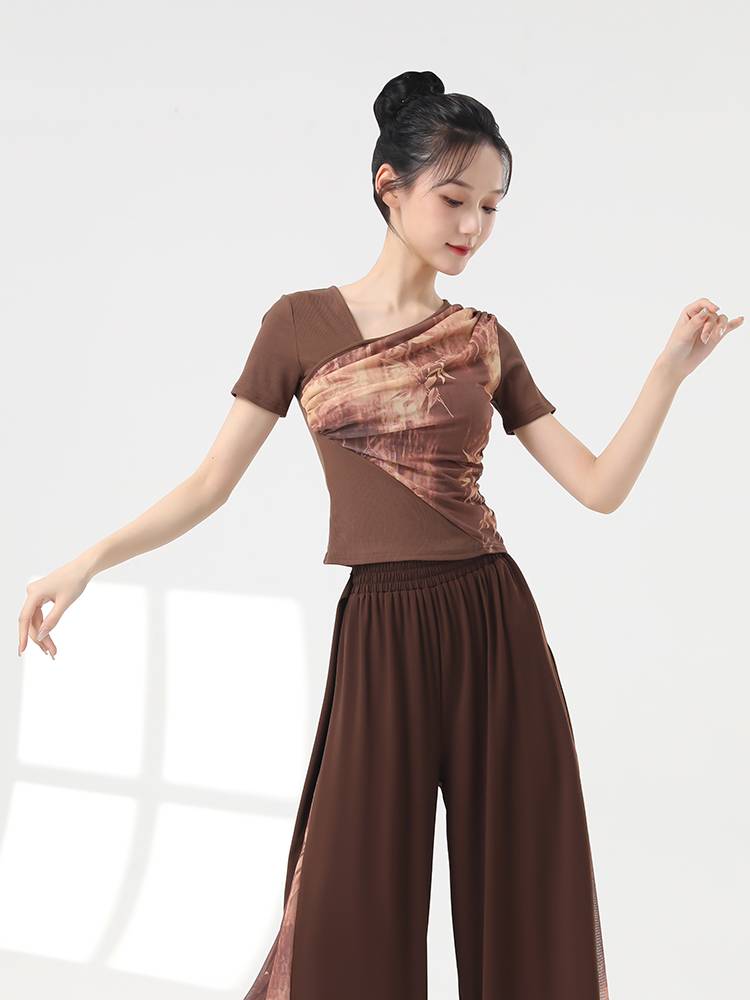 Dance top female Chinese dance performance service body training service modern dance clothes new classical dance training service