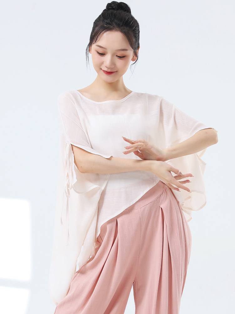 Classical Dance Dance Funny Female Female Permanent Chinese Style Dance Clothing Top Loose Modern National Dance Performance Services