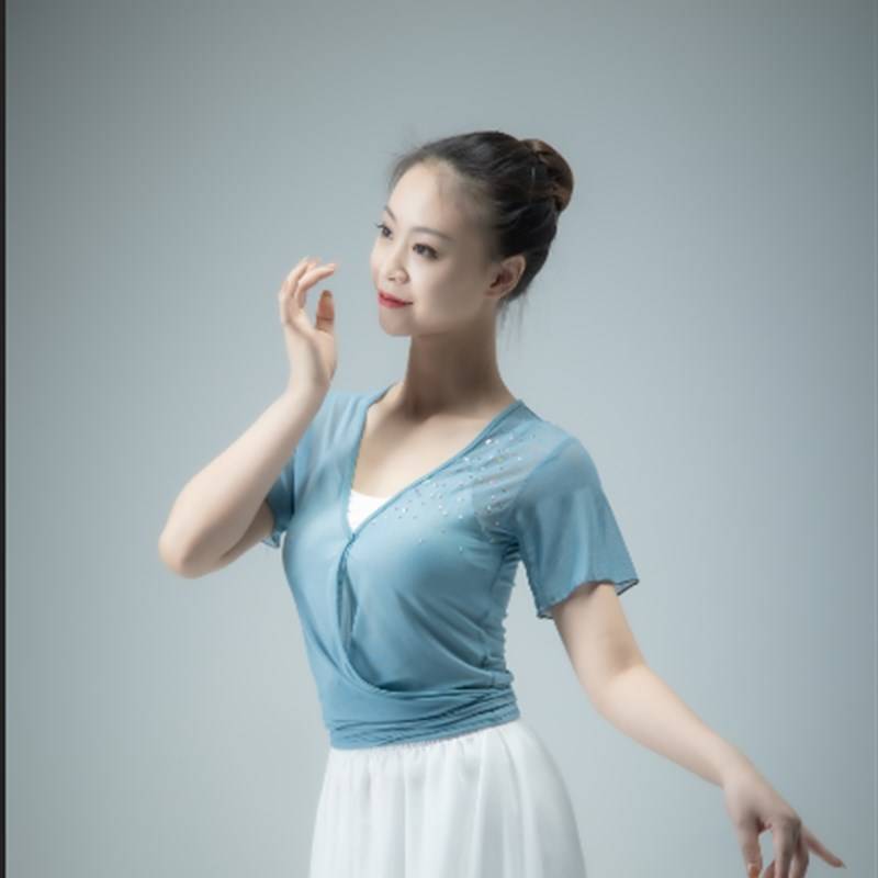 Spot classical dance body rhyme gauze art test dance dance service women's national dance exercise ballet performance Z out of China