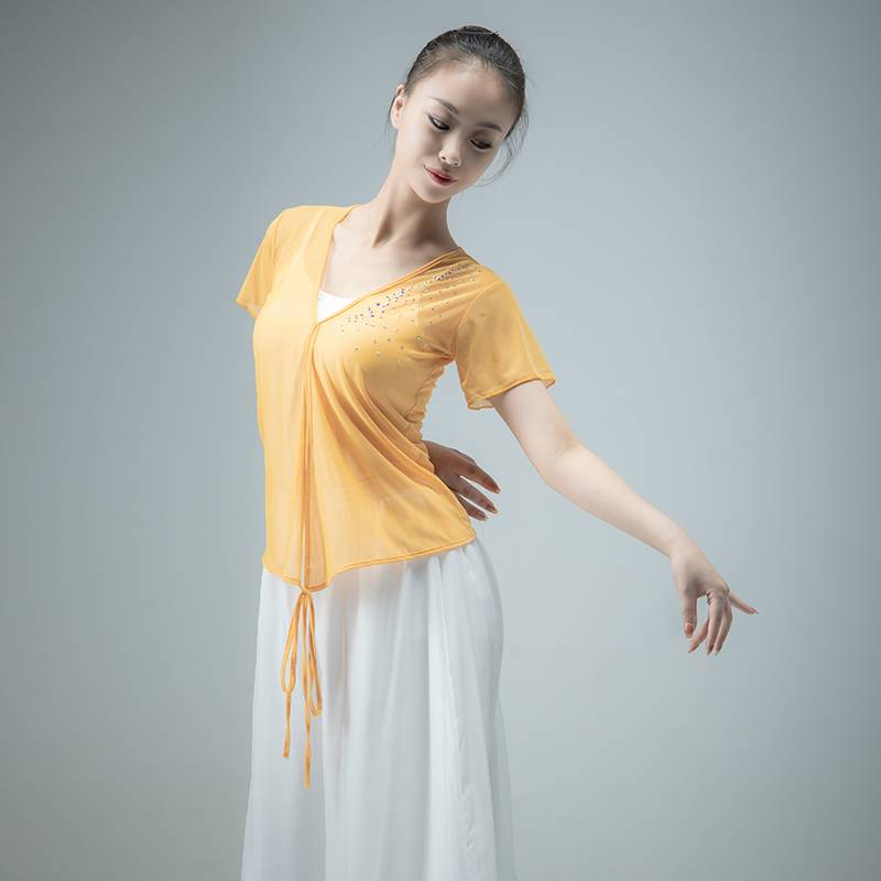 Spot classical dance body rhyme gauze art test dance dance service women's national dance exercise ballet performance Z out of China