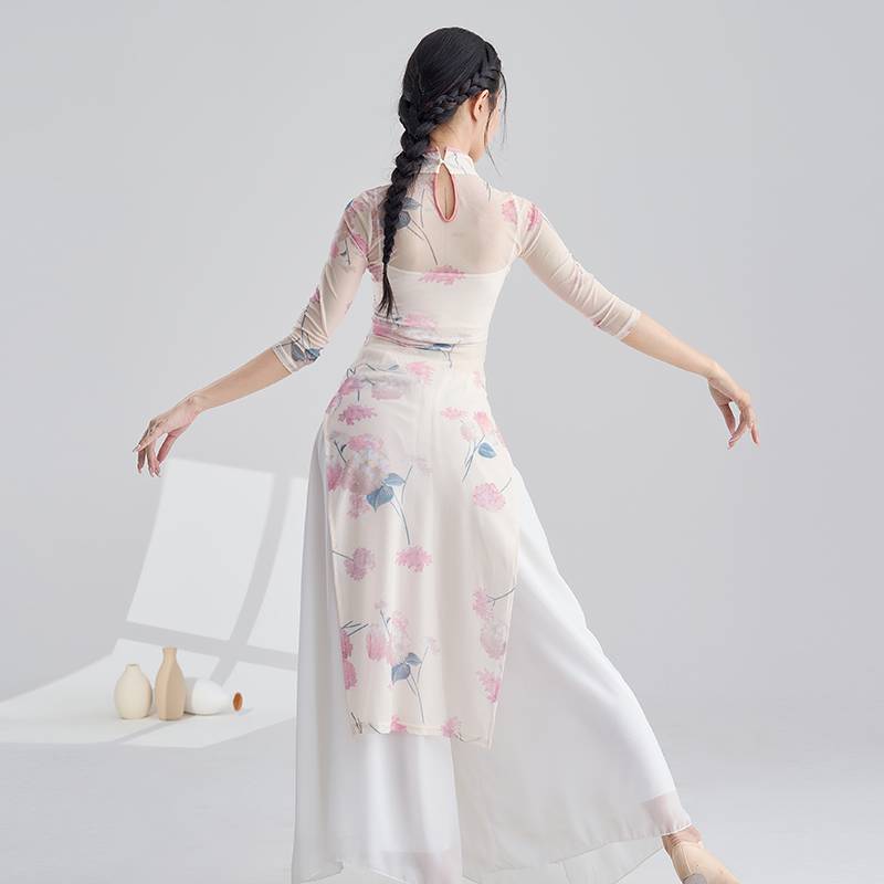 Classical dance dance cheongsam female improved classical style dance body rhyme yae practice service national dance art test service performance service