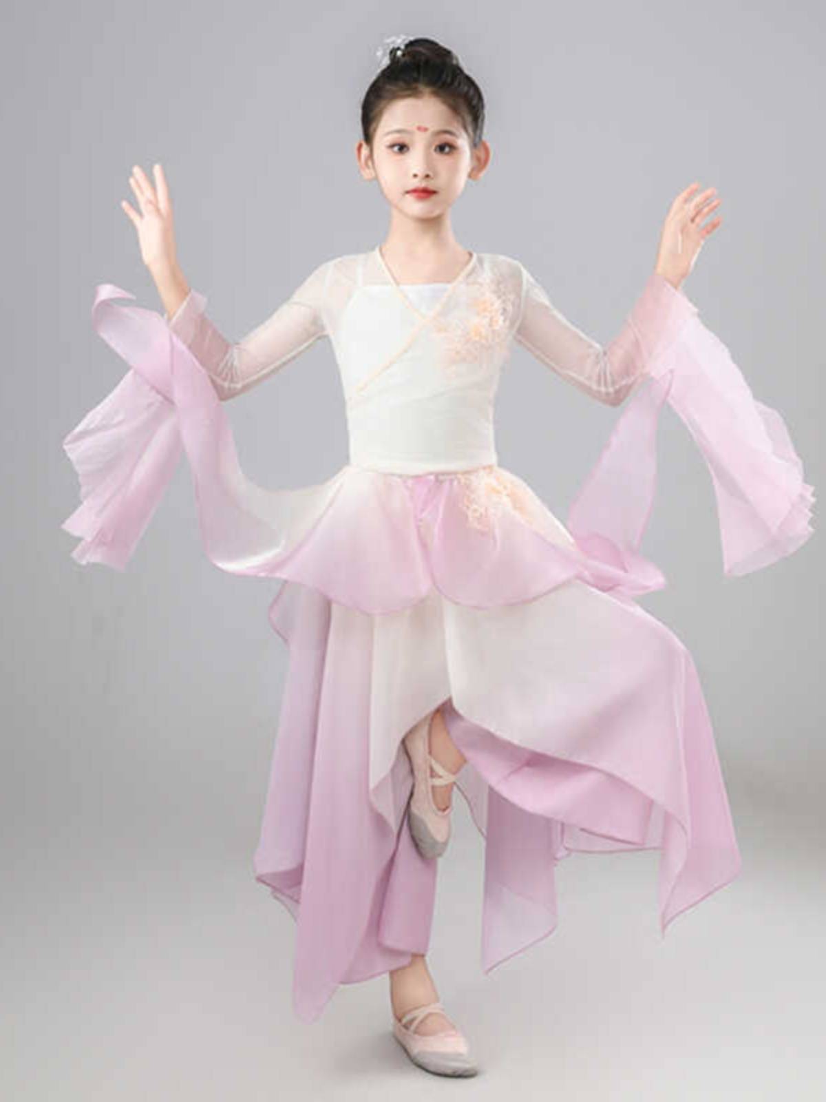 Children's Classical Dance Performance Server Rhymes Drunk Qingbo Mountain Ghost Dance Female Art Examination Practice Set