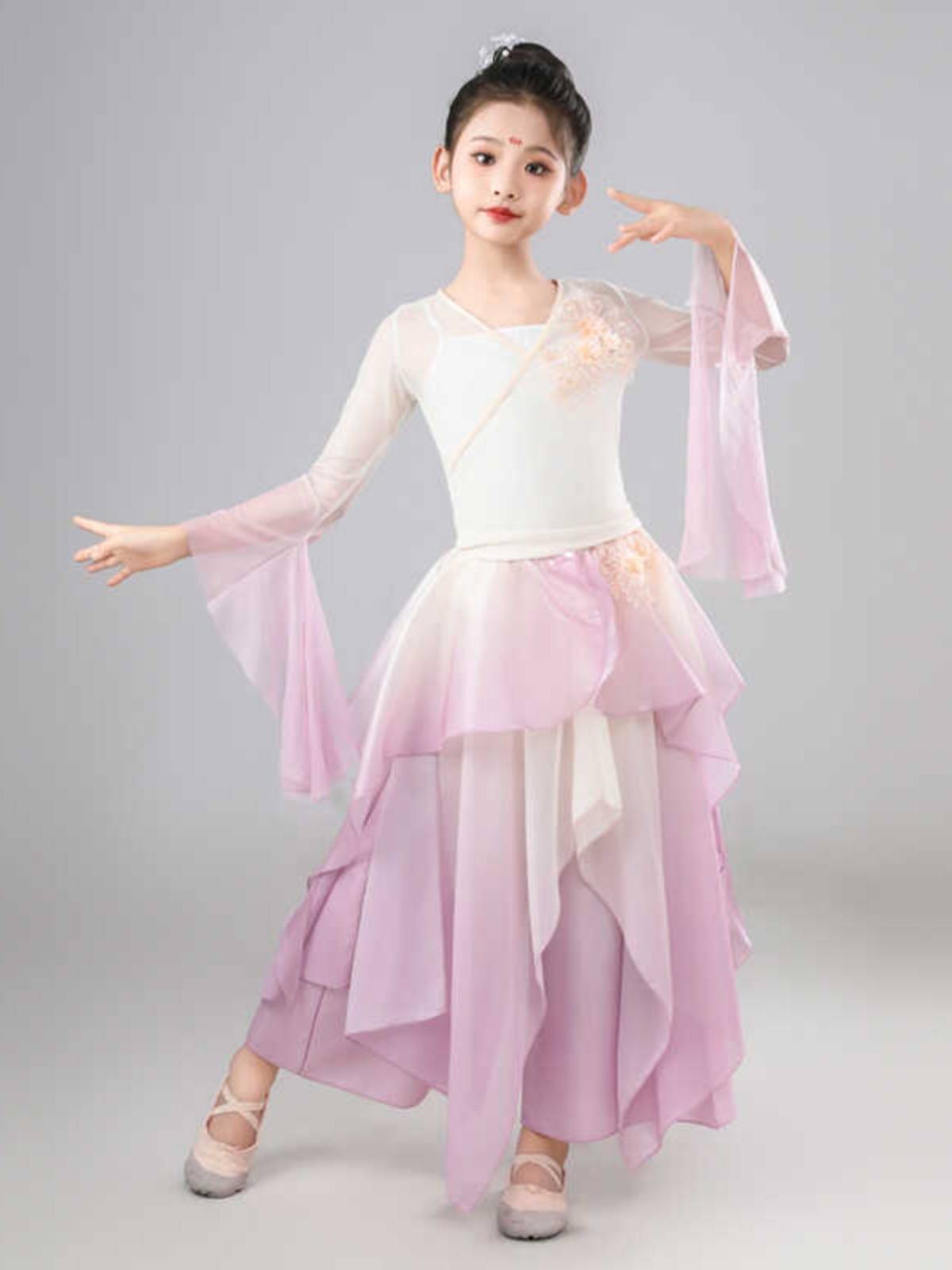 Children's Classical Dance Performance Server Rhymes Drunk Qingbo Mountain Ghost Dance Female Art Examination Practice Set