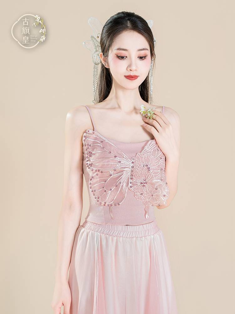 Ancient Banner Classical Dance Butterfly Studius, Practice Higher Higher Works Heavy Works Jet Chinese Dance Adult Dance Services