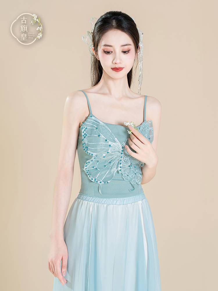 Ancient Banner Classical Dance Butterfly Studius, Practice Higher Higher Works Heavy Works Jet Chinese Dance Adult Dance Services