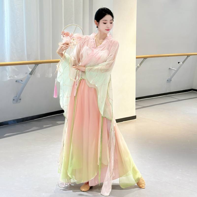 Classical Dance Gradm Dance Butterfly Warves Female Female Female Woman Rhymes Chinese Practice Collection Training Arts Examination Service