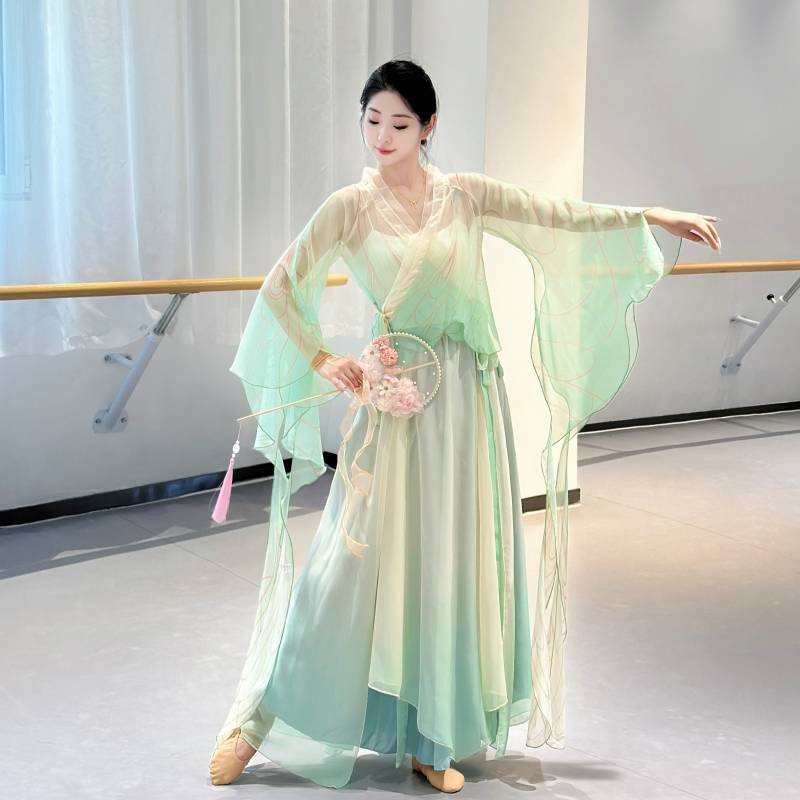 Classical Dance Gradm Dance Butterfly Warves Female Female Female Woman Rhymes Chinese Practice Collection Training Arts Examination Service