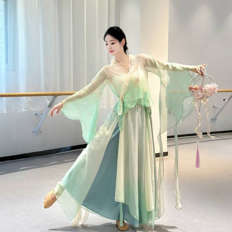 Classical Dance Gradm Dance Butterfly Warves Female Female Female Woman Rhymes Chinese Practice Collection Training Arts Examination Service