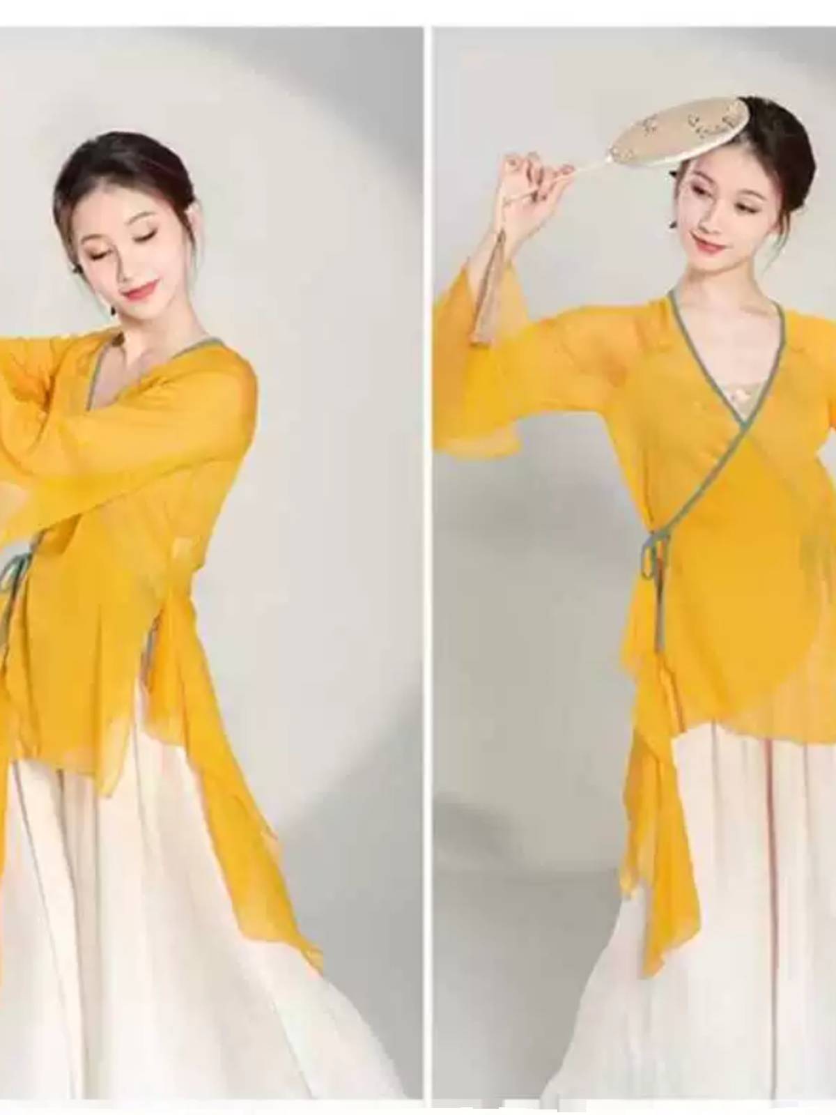 The new classical dance dance service female elegant super immortal ancient style yun yarn practice service Chinese dance performance suit suits