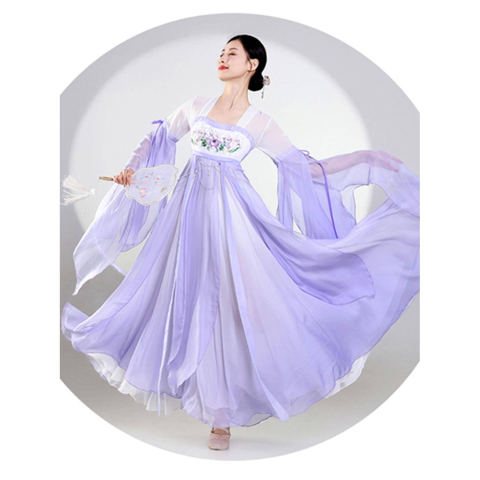 Spring Nuanyin's new classical dance Linger, the same Chinese dance classical dance performance clothes, elegant fairy gauze clothes
