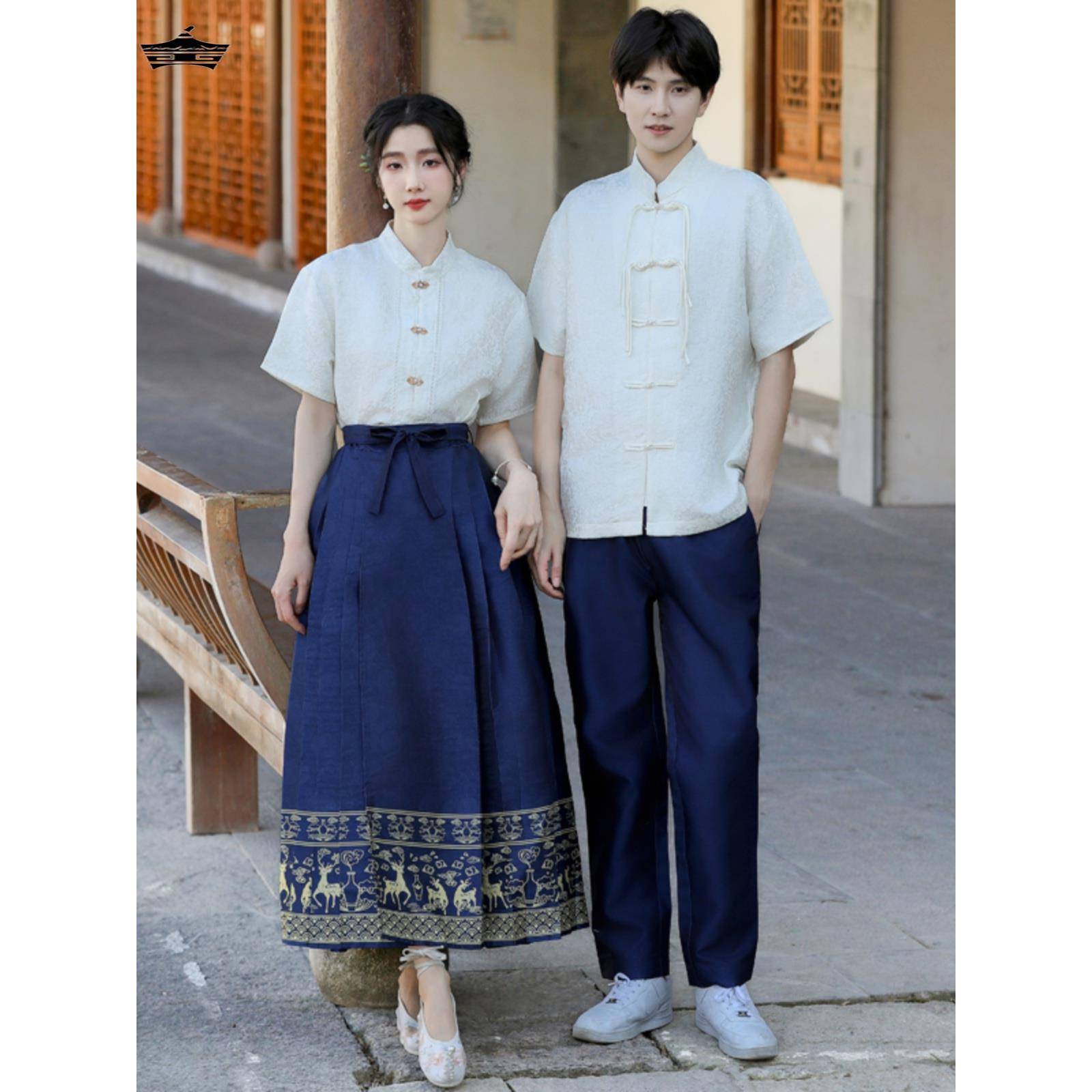 National Storm High School Student Red Song Recitation Chorus Performance Service New Chinese Horse Noodle Skirt Classical Dance Graduation Class