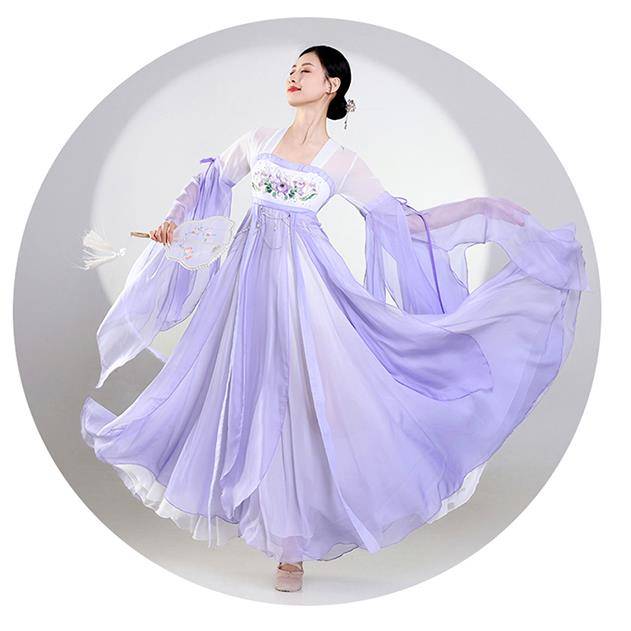 Spring Nuanyin's new classical dance Linger, the same Chinese dance classical dance performance clothes, elegant fairy gauze clothes