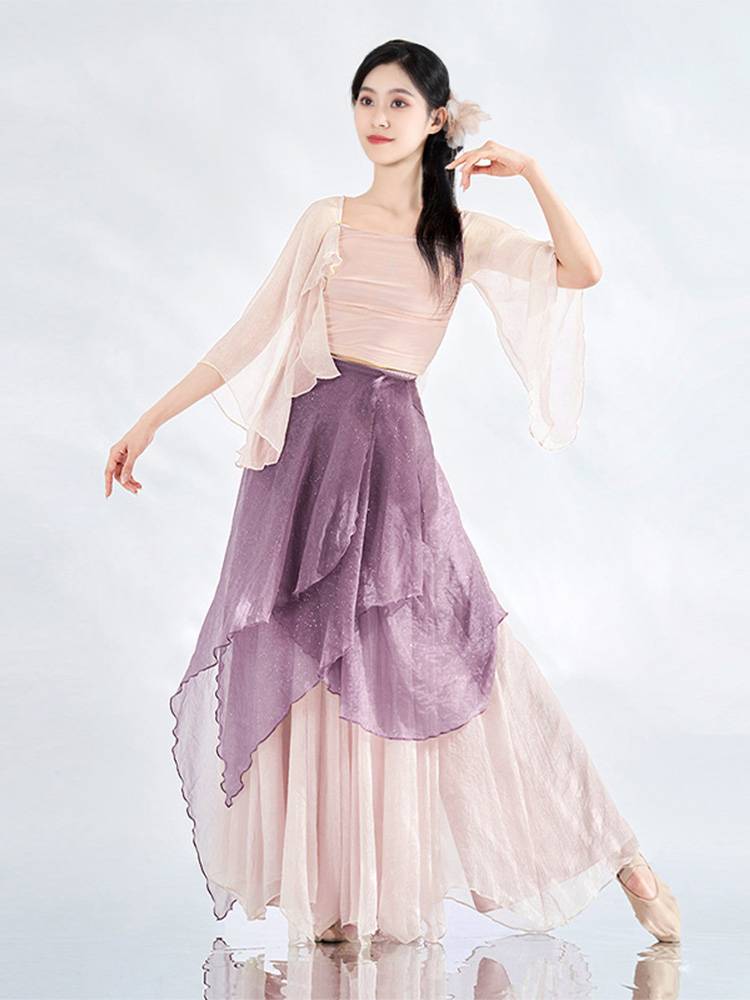 Classical Dance Costume Chinese Dance Performance Dance Dance Dance Clothing Clothing Dressing Skirt Loose Guofeng Skirt Summer