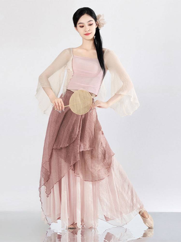 Classical Dance Costume Chinese Dance Performance Dance Dance Dance Clothing Clothing Dressing Skirt Loose Guofeng Skirt Summer