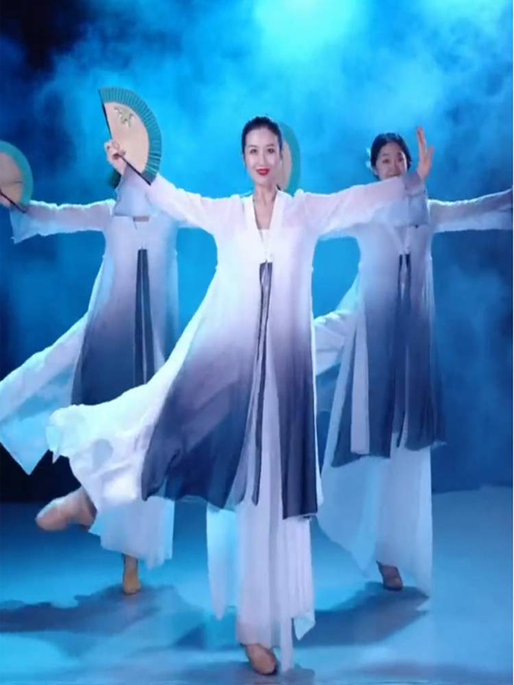 Shangchun Mountain dance service classical dancer elegant ancient style immortal gradient performance service Chinese style adult practice service