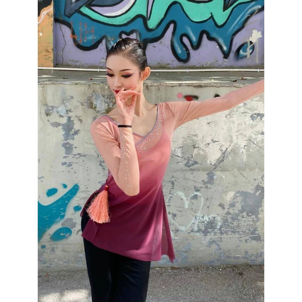 Classical dance body rhyme yae dance dance exercises Chinese dance art test gradient female top ballet performance nation