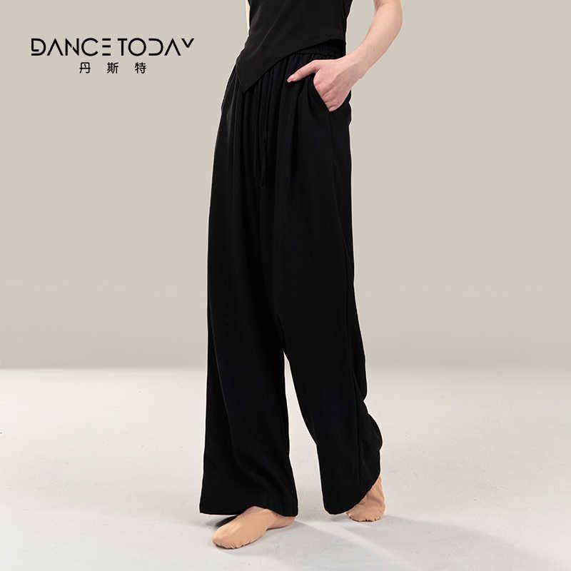 Dancetoday Modern Dance Straight Dance Pants Chinese Classical Dance Wide Leg Pants Female Summer Summer Swingwear