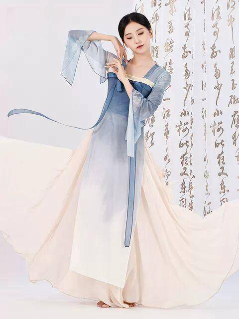 Classical dance service female, Tang Qi, elegant long style of art, practice clothes