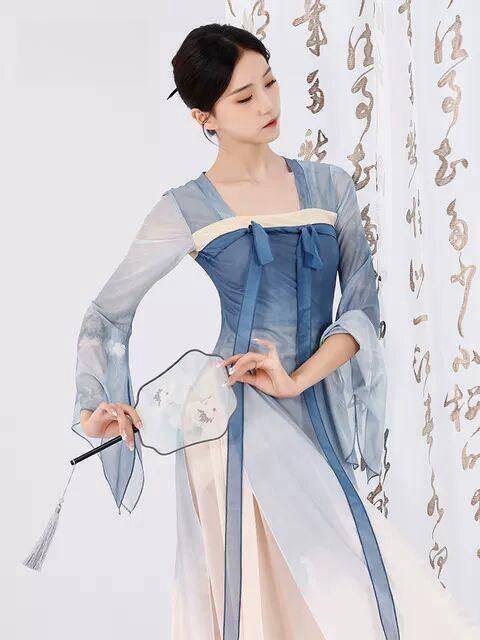 Classical dance service female, Tang Qi, elegant long style of art, practice clothes