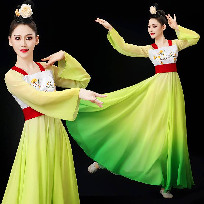 Classical Dance Water Sleeve Performance Server Gine Women's Chinese Dance Performance Dance Dance Dance Dance Fun Lead Pants