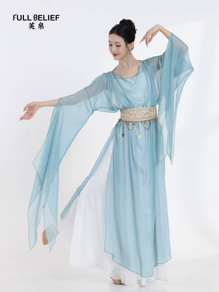 Fuxi classical dance clothing and Feng Xingbi improved gauze performance performance, fairy, elegant and elegant clothes