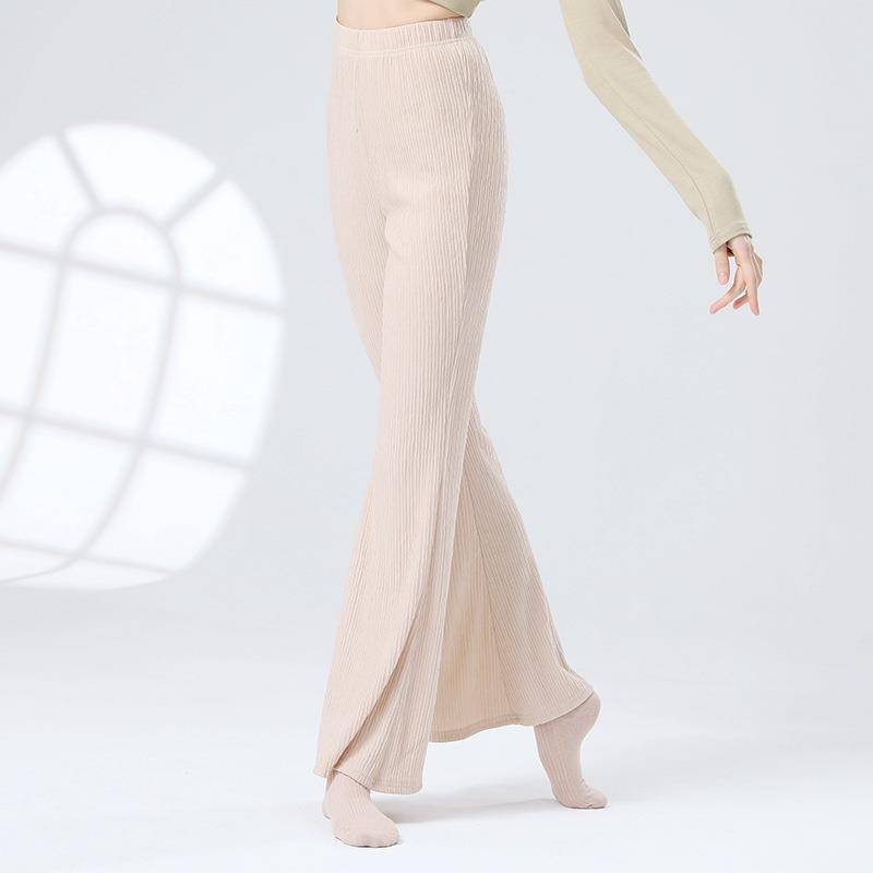 Spring new modern dance pants classical dance soft micro -long trousers texture, dance practice pants, pants