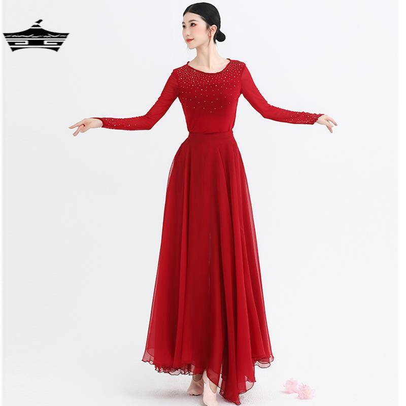 The opening dance dance skirt and my motherland, Wanjiang dance performance, Chinese style classical dance elegant gauze