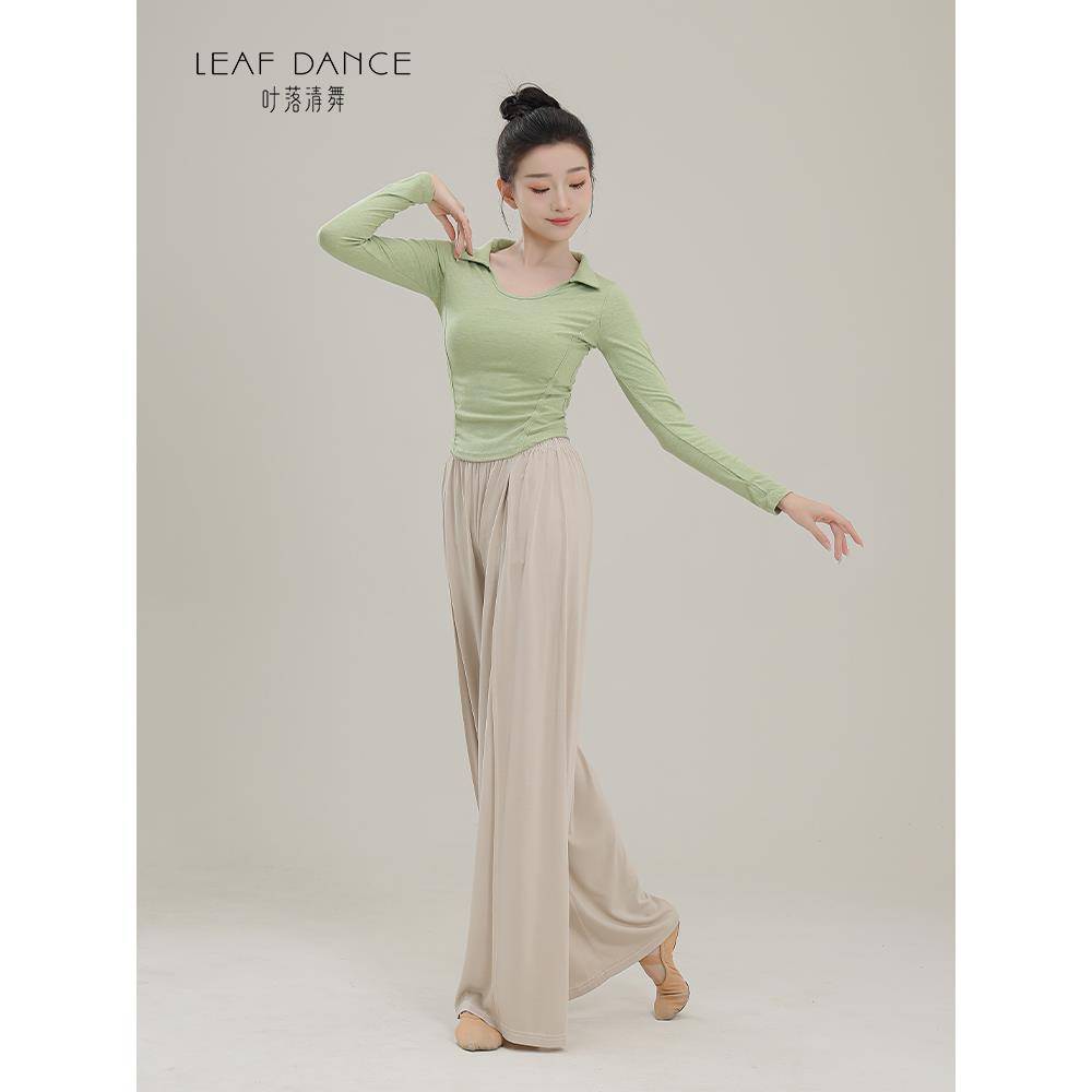 Ye Luo Qing Dance Classical Dance Classical Dance Classical Permanent Set Fingers Modern Dance Practice Female Chinese Dance Body Long Sleeve