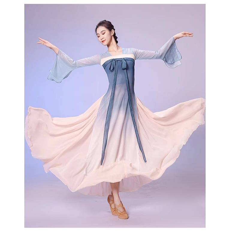 The new classical dance dance service female Han Tang Qi bust, the rhyme, elegant gauze Chinese dance performance clothing