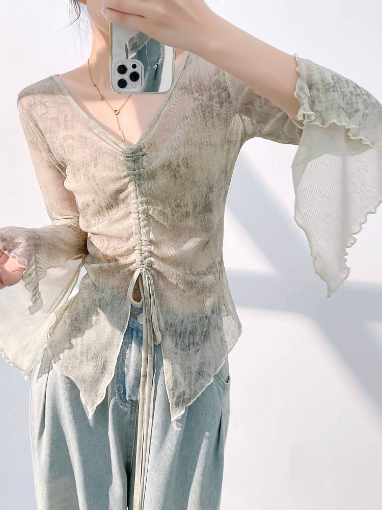 Dance practice service women's new modern dance body rhyme gums performed slimming training classical dance clothing