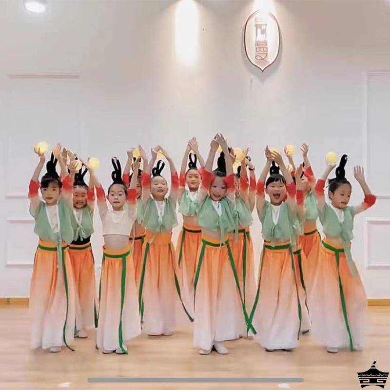 New Changan Magic Night Dance Service Children's Classical Dance Chinese Style Performance Series Flowing Chinese Wind Girl Prop