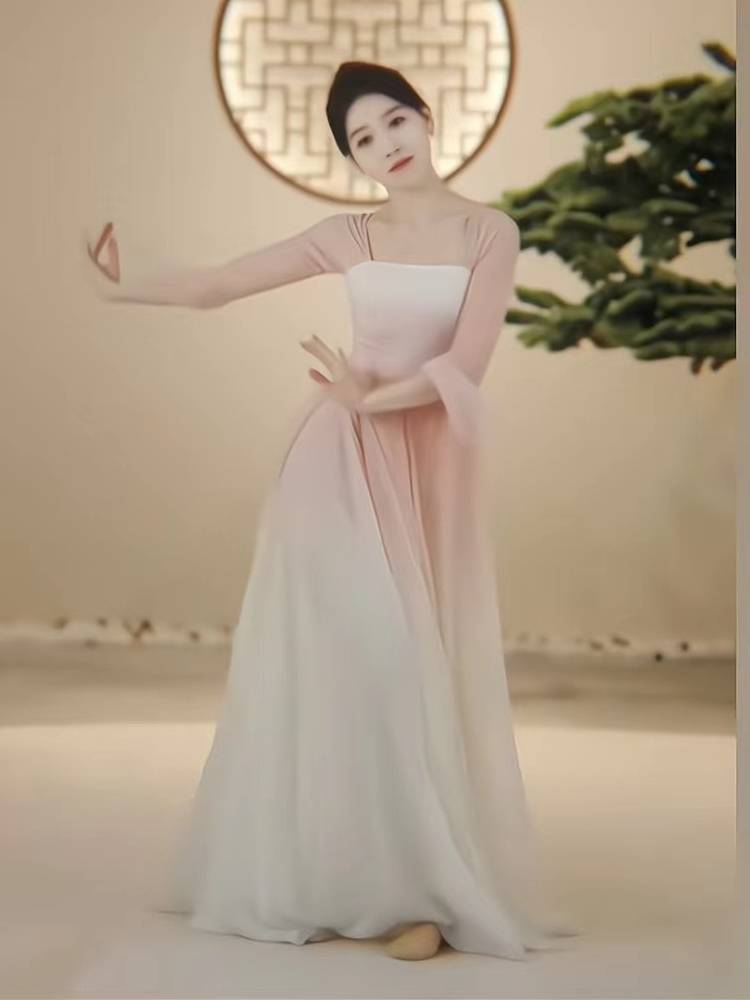 Lu Xing's same rose flower classical dance service female elegant body rhyme gauze Chinese dance art test exercise performance service performance service