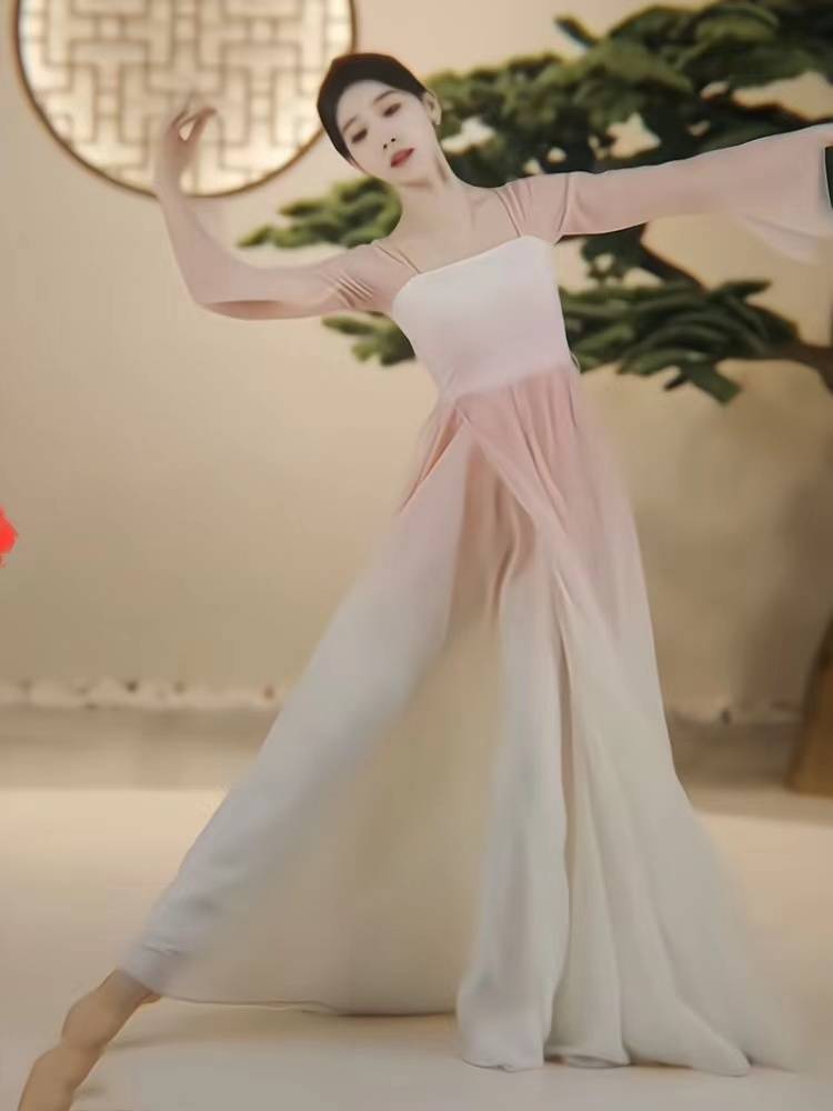 Lu Xing's same rose flower classical dance service female elegant body rhyme gauze Chinese dance art test exercise performance service performance service